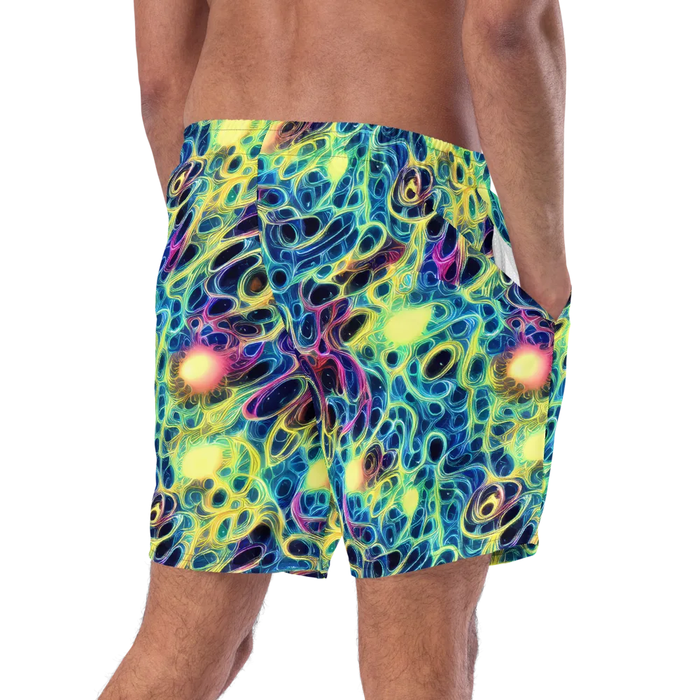 Biolume Drift on Swim Trunks — Right Back
