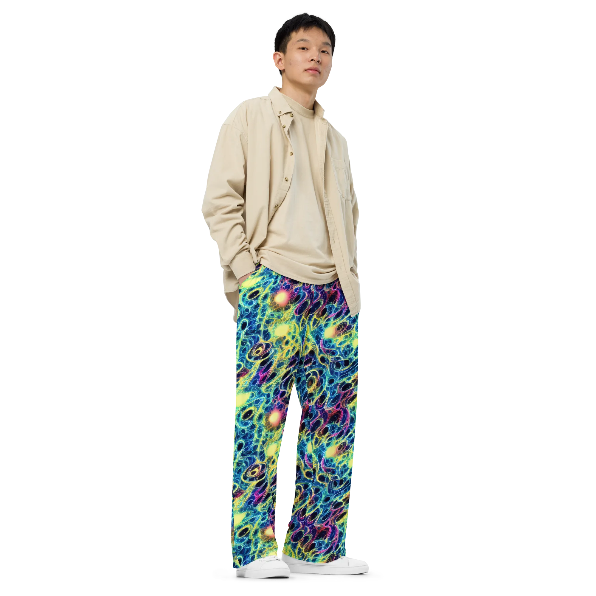 Biolume Drift on Wide-Leg Pants — Right Front