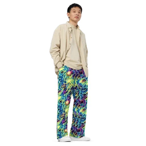 Biolume Drift on a Wide-Leg Pants