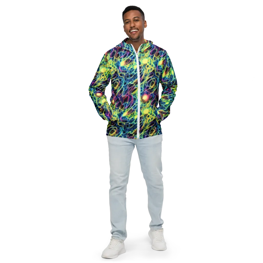 Biolume Drift on Men's Windbreaker — Front