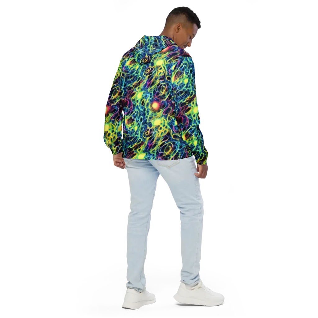 Biolume Drift on Men's Windbreaker — Back