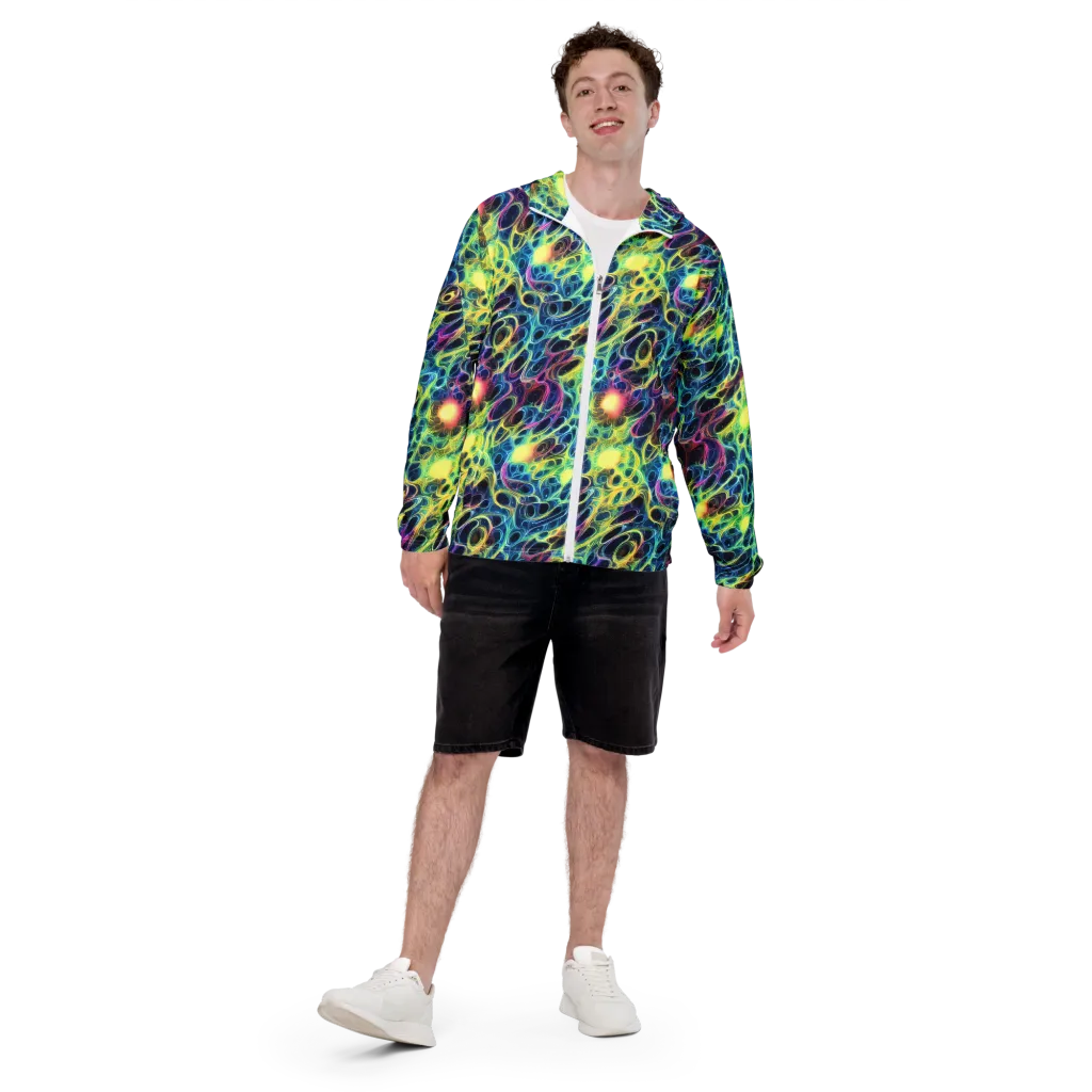 Biolume Drift on Men's Windbreaker — Front