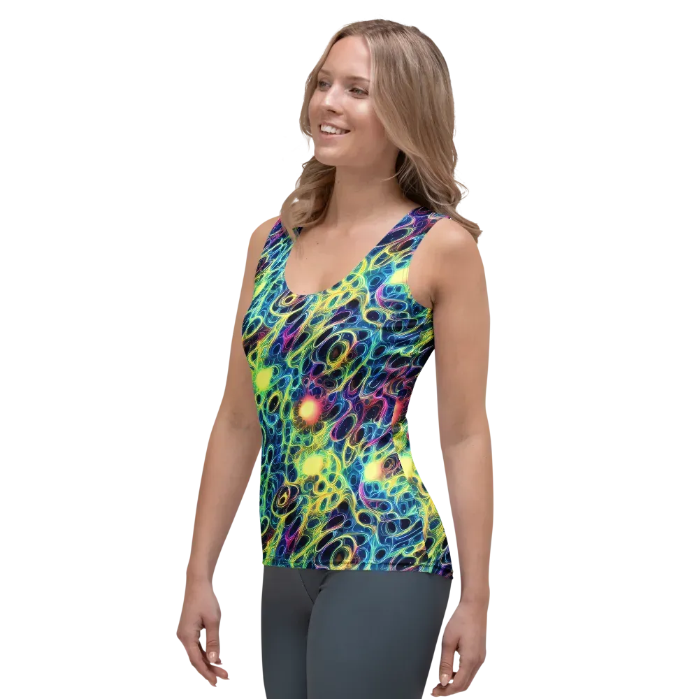 Biolume Drift on Women's Tank Top — Left Front