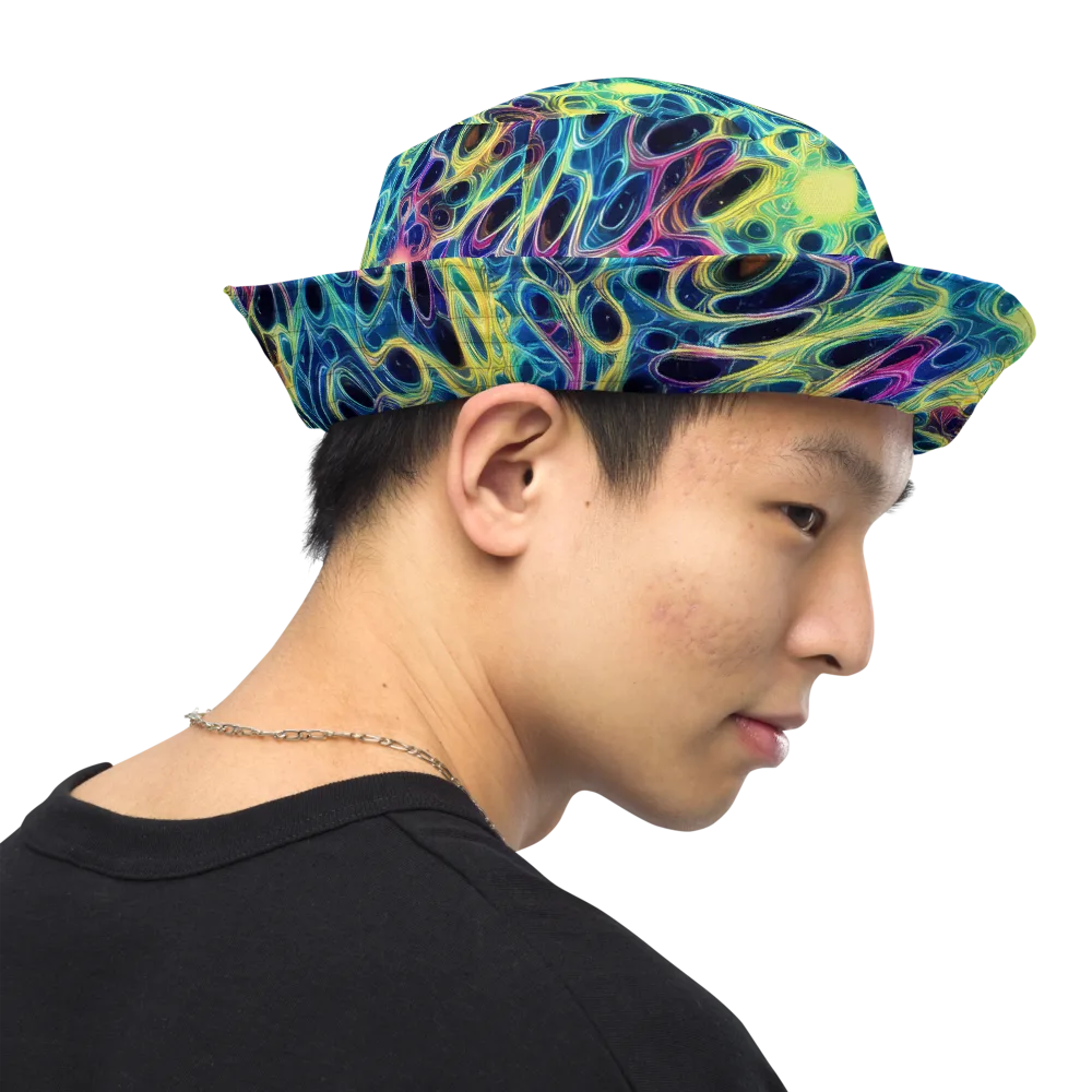 Biolume Drift on Reversible Bucket Hat — Right Outside