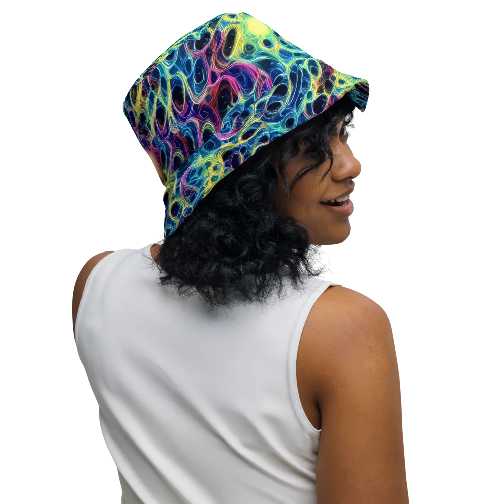 Biolume Drift on Reversible Bucket Hat — Right Outside