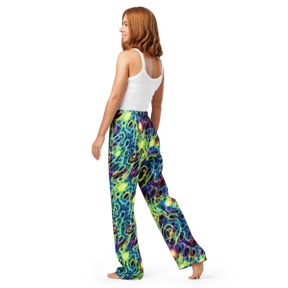 Biolume Drift on Women's Pajama Pants — Back