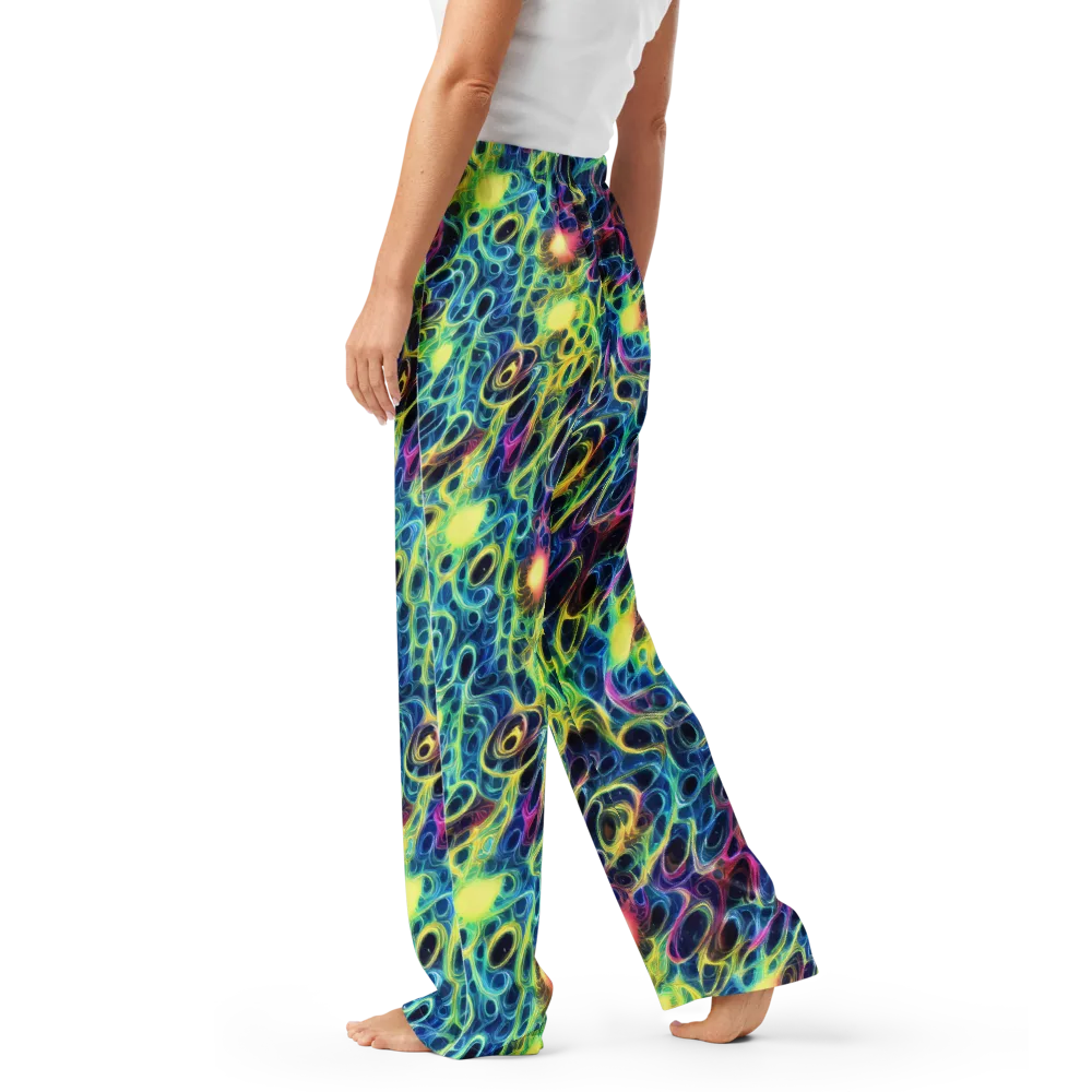 Biolume Drift on Women's Pajama Pants — Left