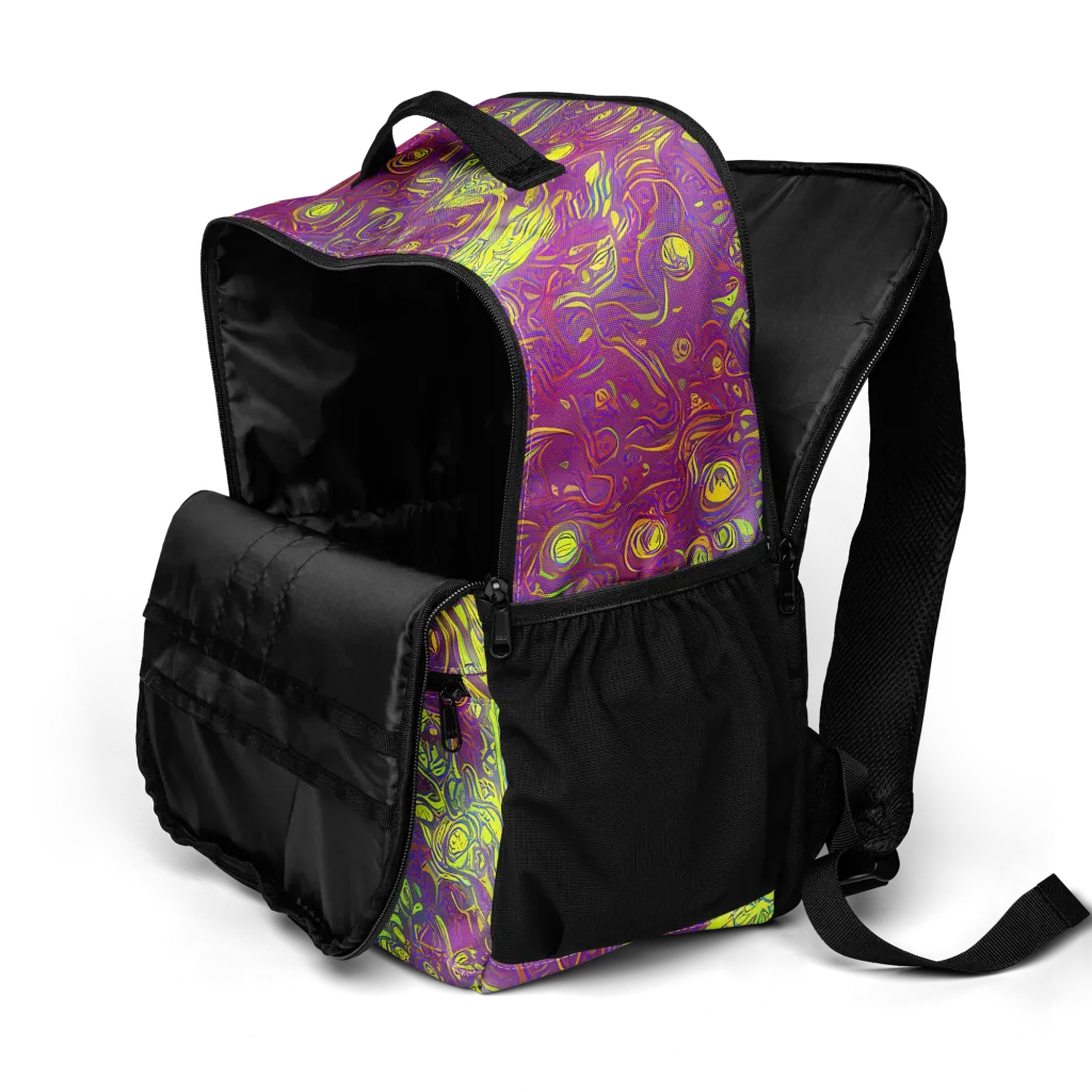 Neon Eruption on Utility Backpack — Product details 2