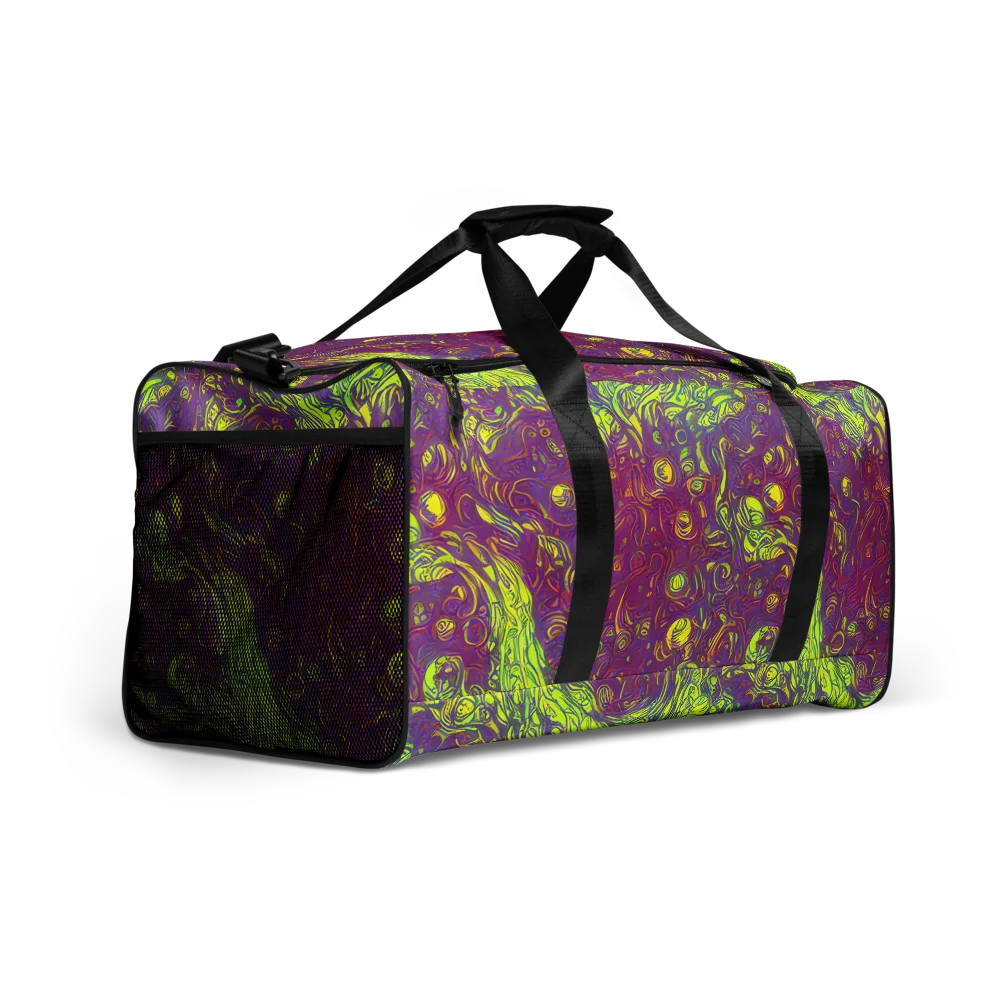 Neon Eruption on Duffle Bag — Right Front