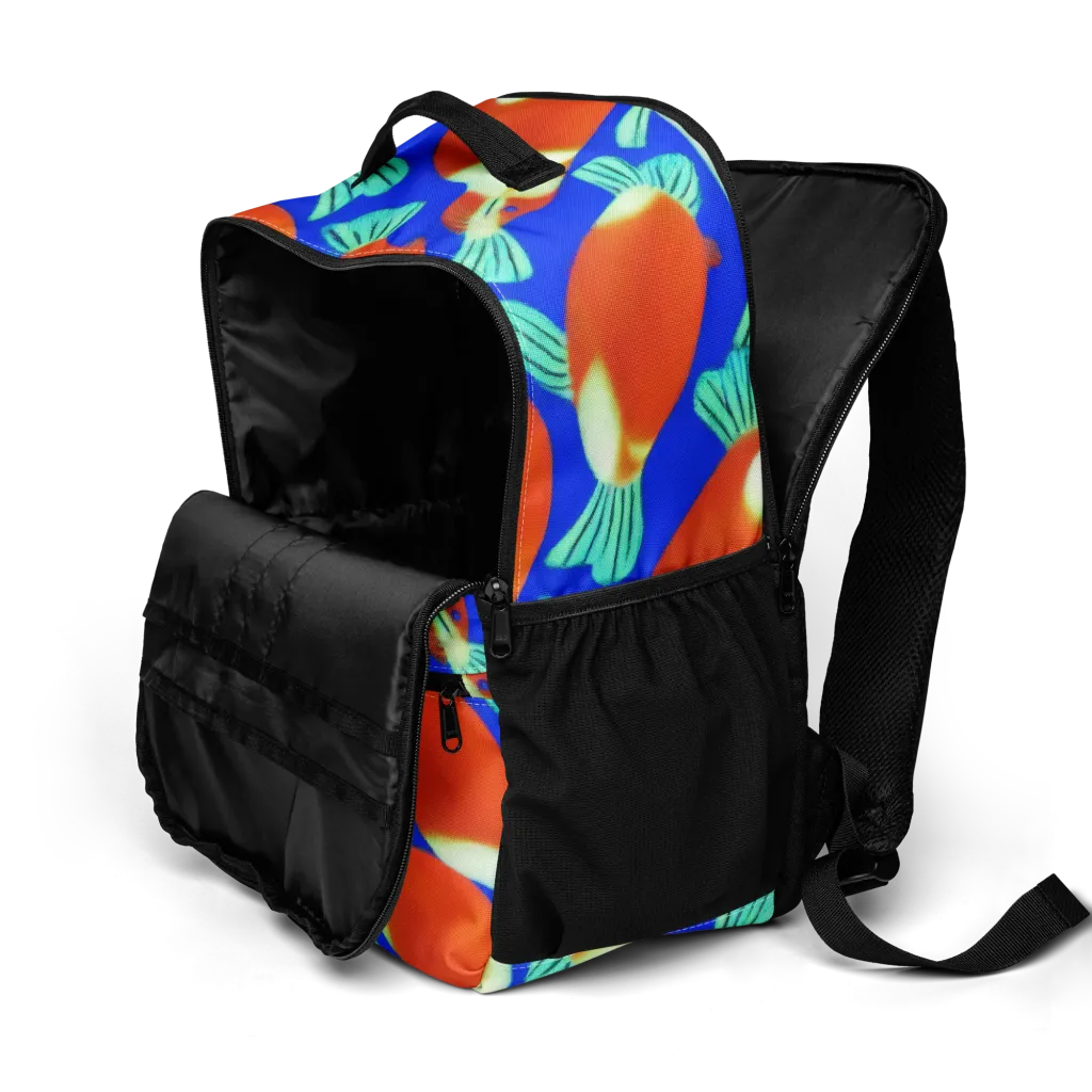 Electric Koi on Utility Backpack — Product details 2