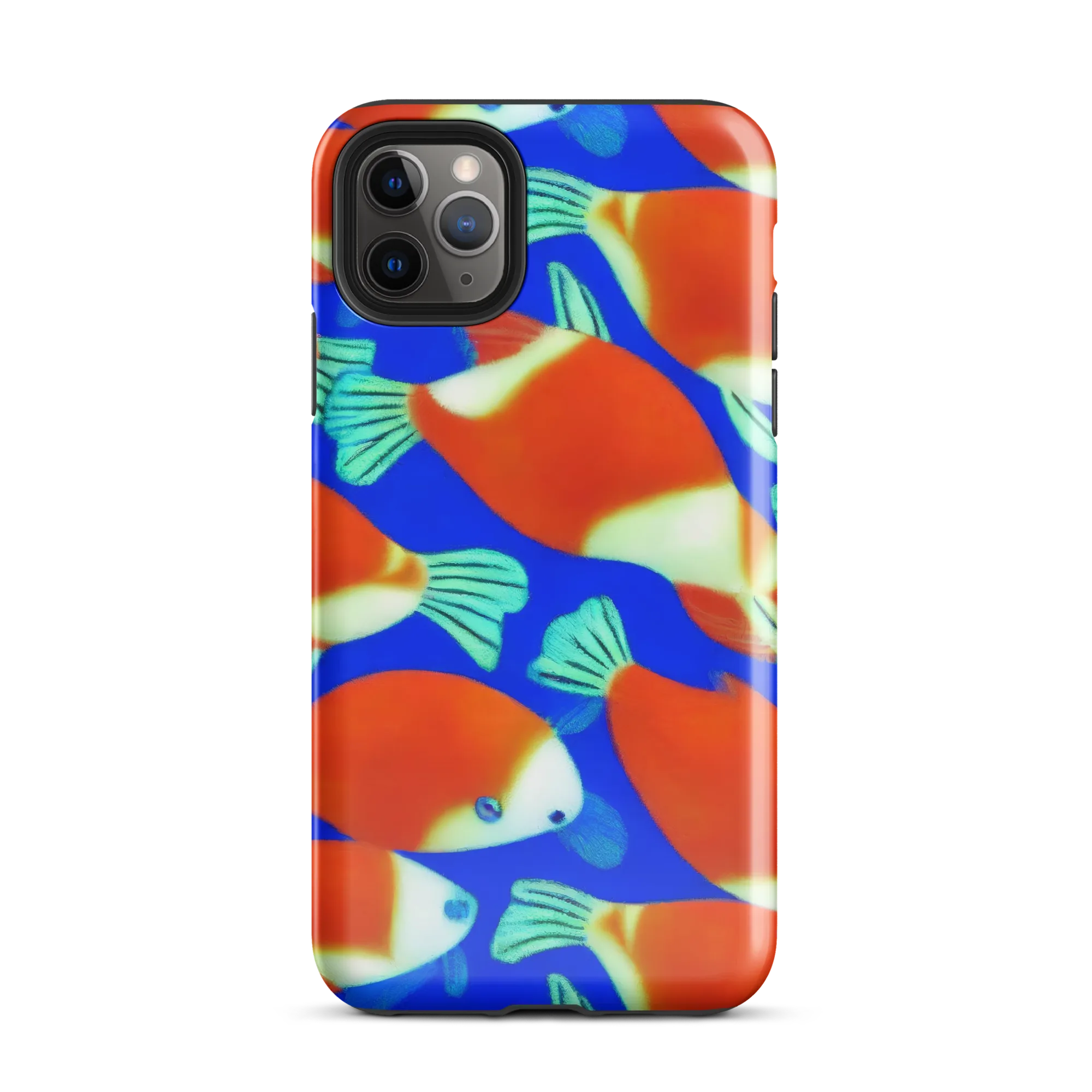 Electric Koi on Tough Case for iPhone® — Front