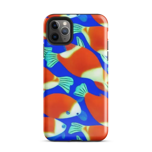 Electric Koi on a Tough Case for iPhone®