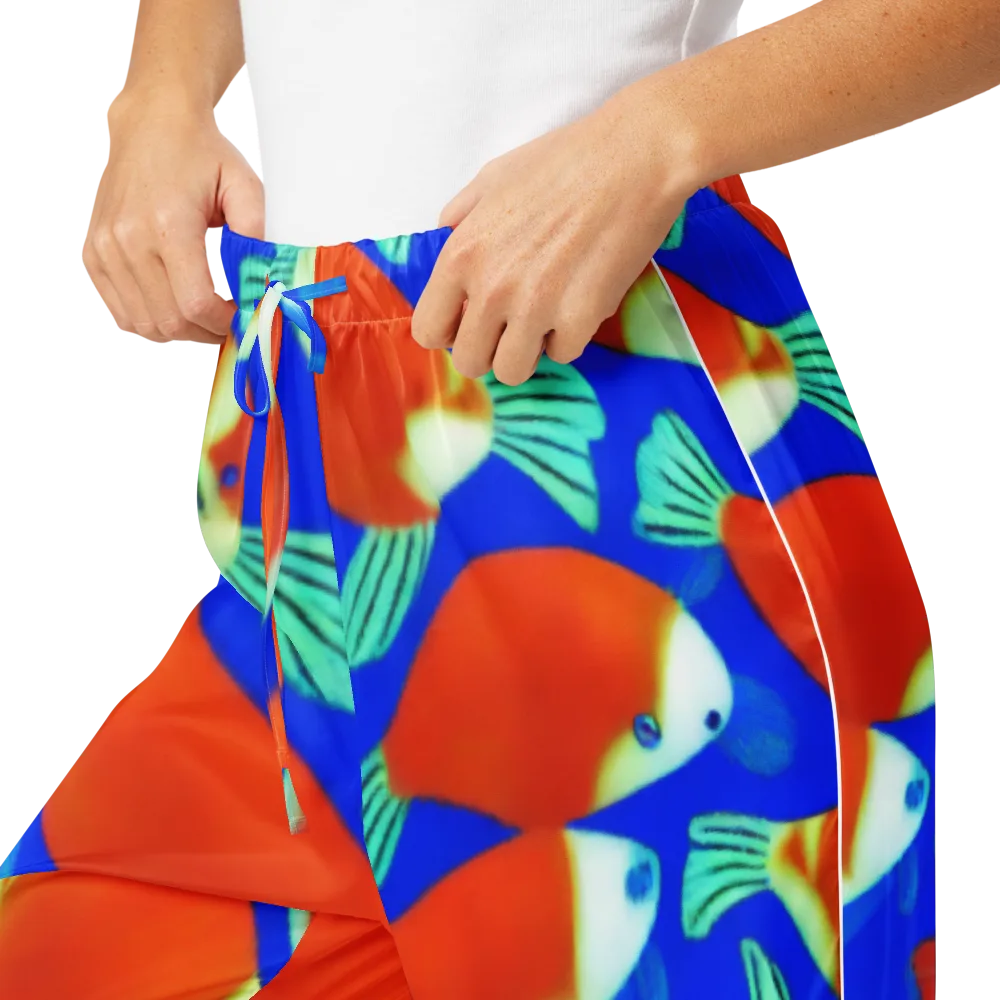 Electric Koi on Women's Pajama Pants — Product details