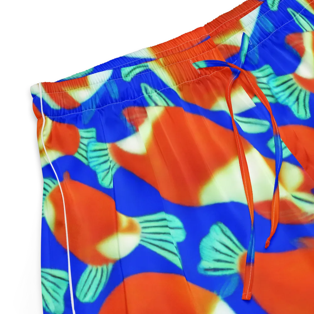 Electric Koi on Women's Pajama Shorts — Product details