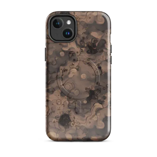 Sepia Whirlpool on a MagSafe Tough Case for iPhone®