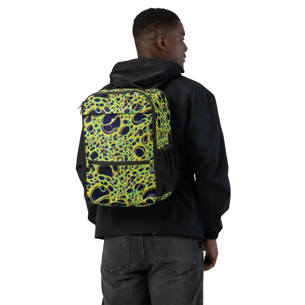 Acidic Nebula on Utility Backpack — Back
