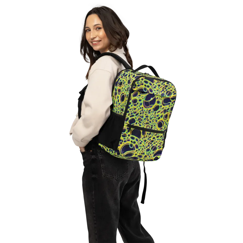 Acidic Nebula on Utility Backpack — Back