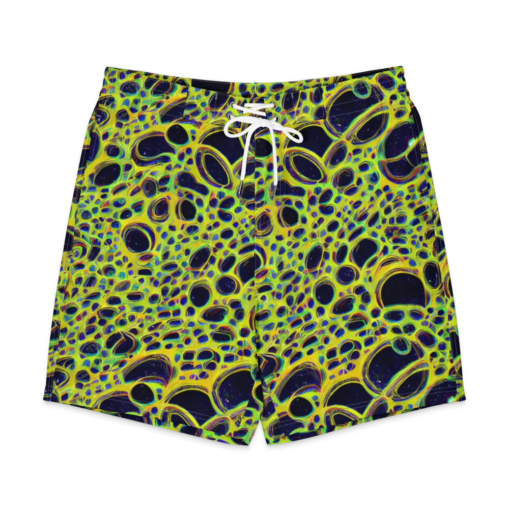 Acidic Nebula on Men's Board Shorts — Front