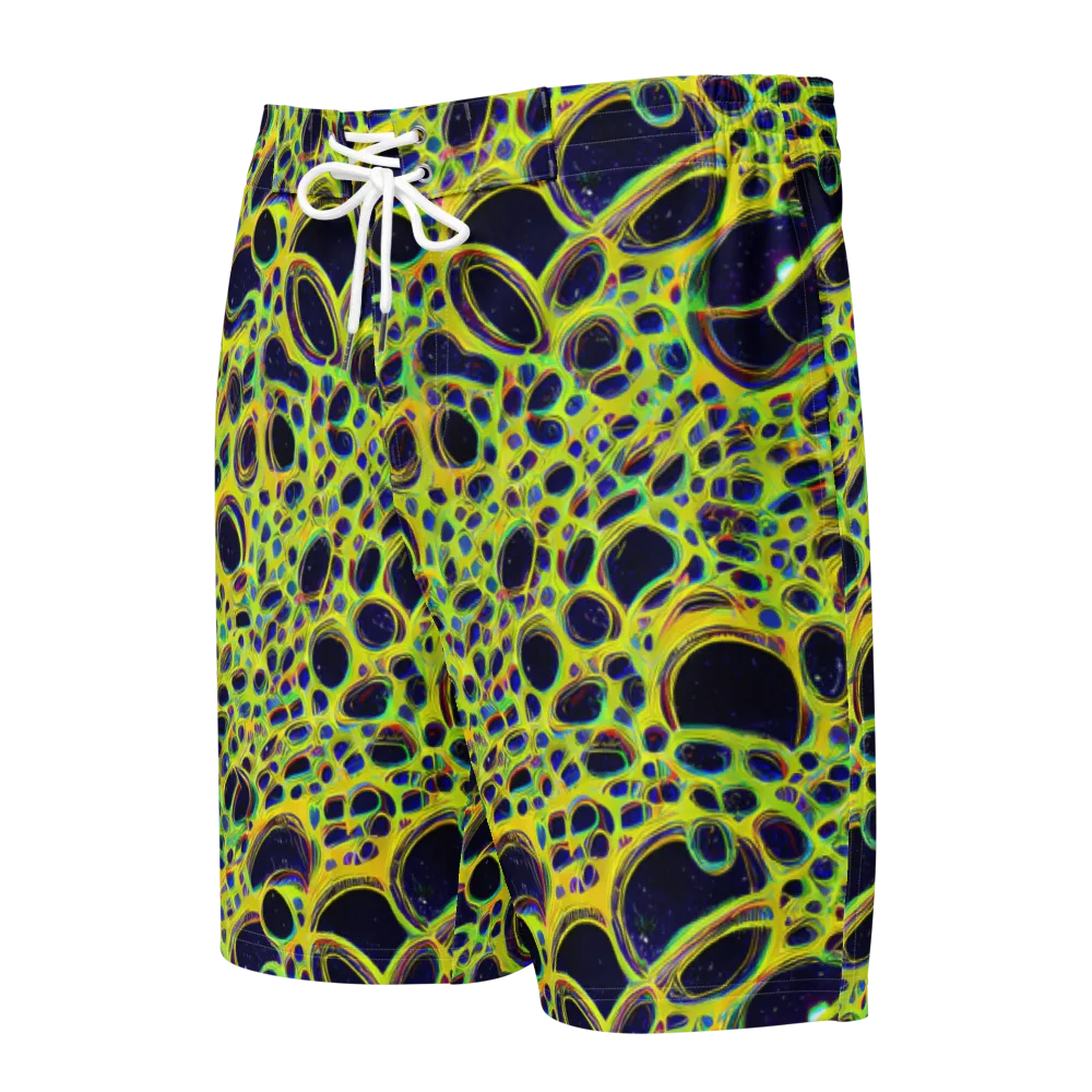 Acidic Nebula on Men's Board Shorts — Front