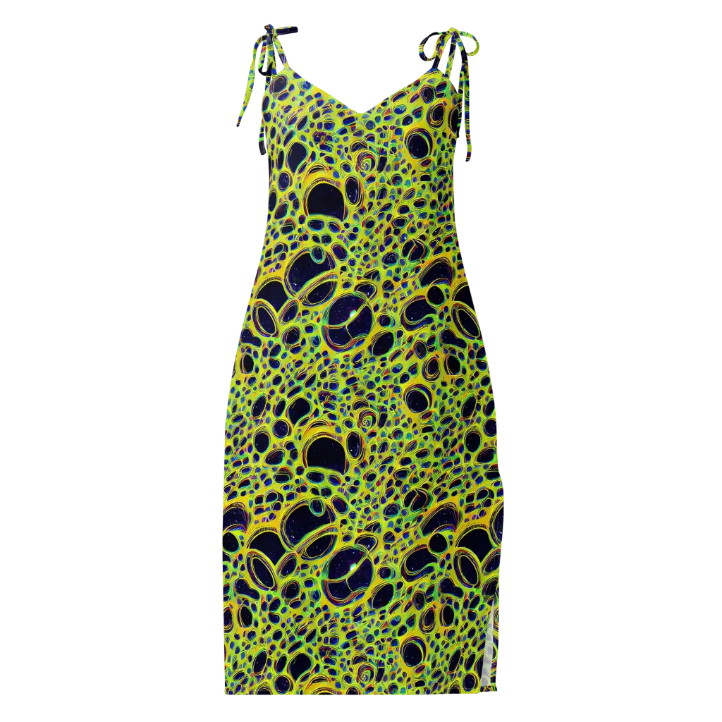 Acidic Nebula on Slip Dress — Front