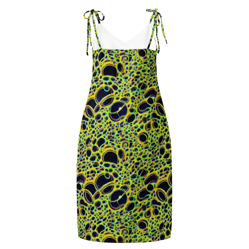 Acidic Nebula on Slip Dress — Back