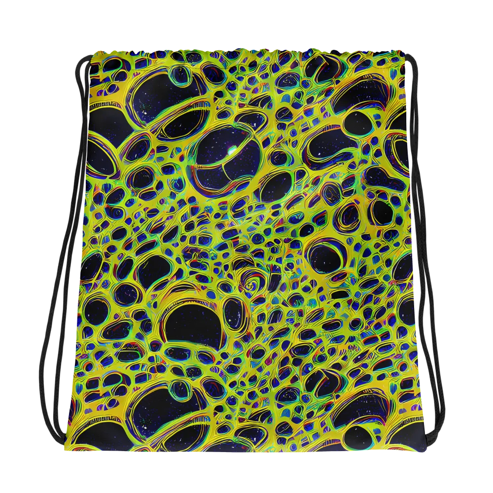 Acidic Nebula on Drawstring Bag — Photo