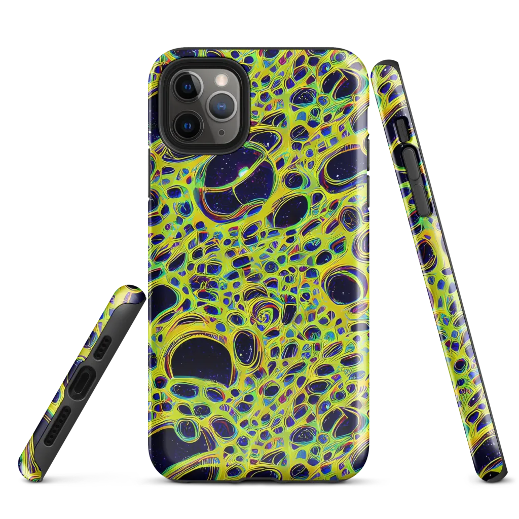 Acidic Nebula on Tough Case for iPhone® — Front