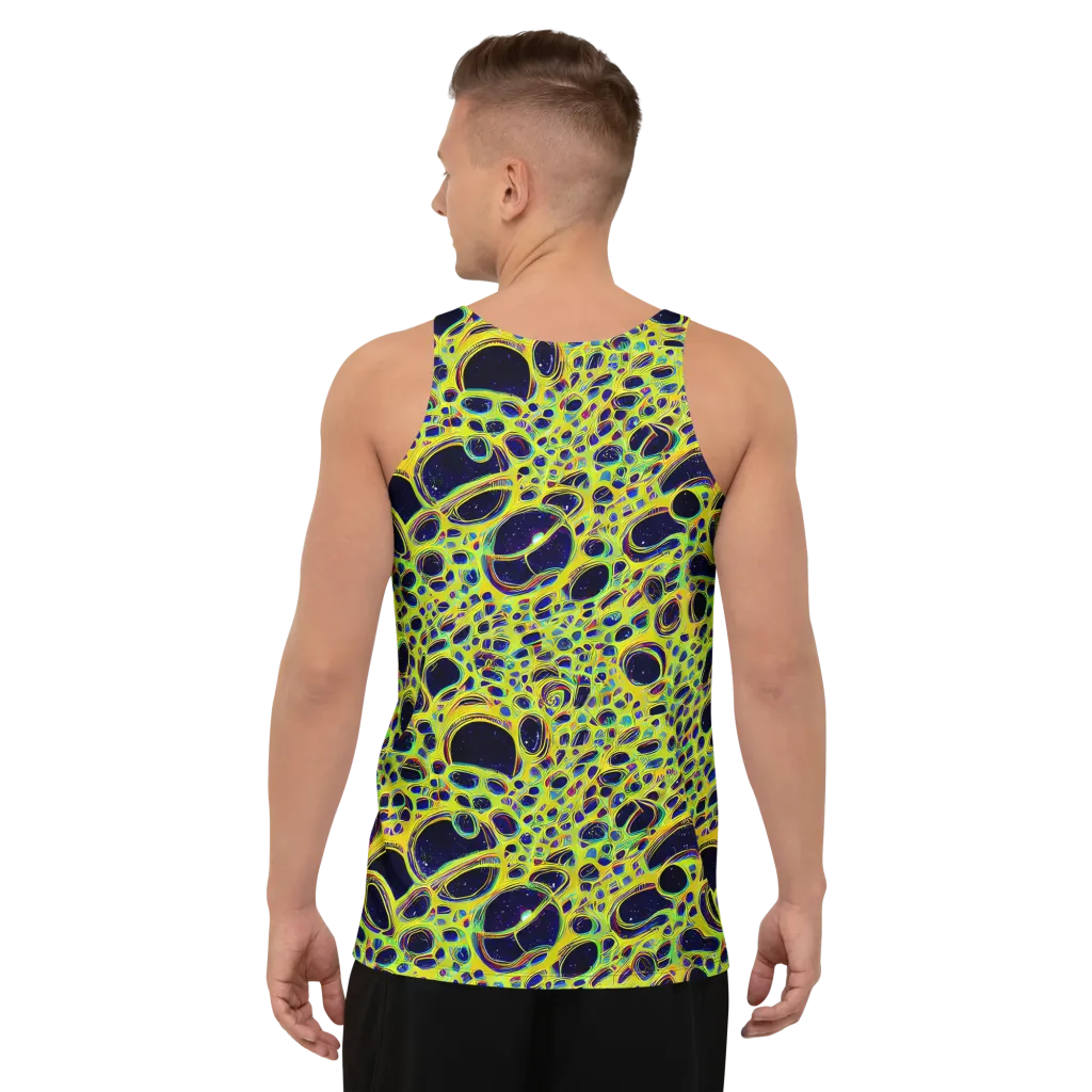 Acidic Nebula on Men's Tank Top — Back