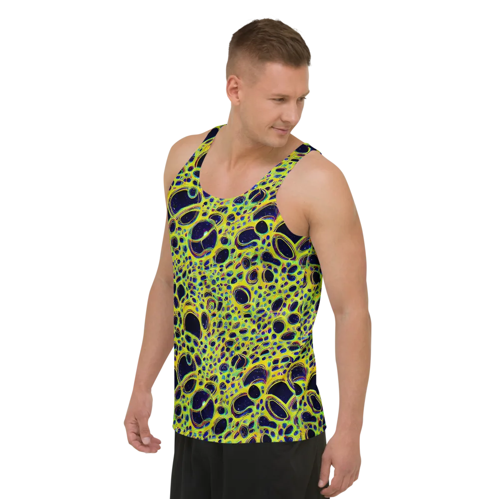 Acidic Nebula on Men's Tank Top — Left Front
