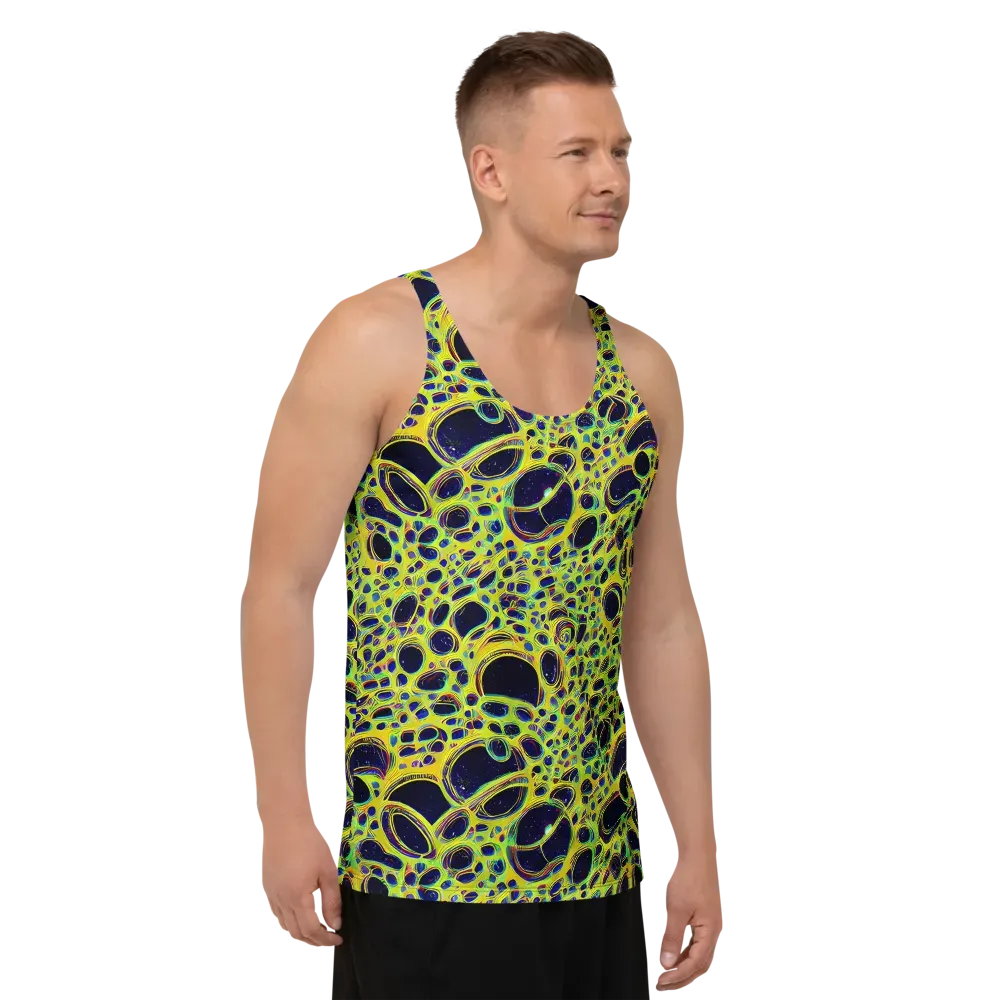 Acidic Nebula on Men's Tank Top — Right Front