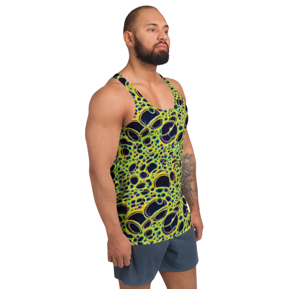Acidic Nebula on Men's Tank Top — Right Front