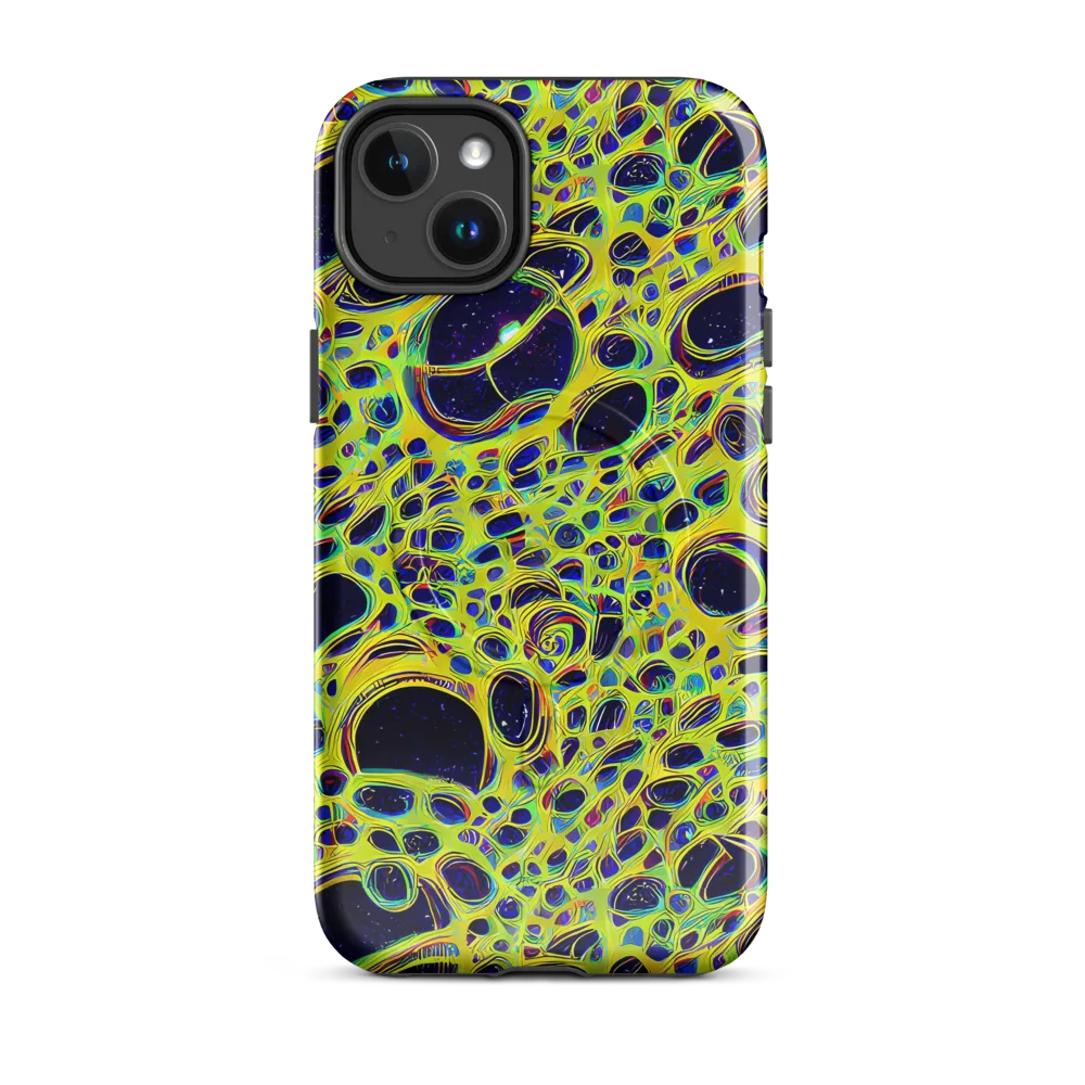 Acidic Nebula on MagSafe Tough Case for iPhone® — Front