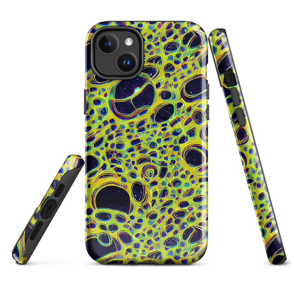 Acidic Nebula on MagSafe Tough Case for iPhone® — Front