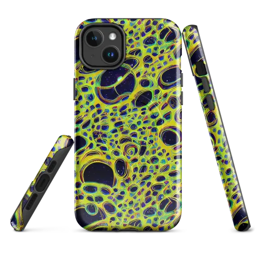 Acidic Nebula on a MagSafe Tough Case for iPhone®