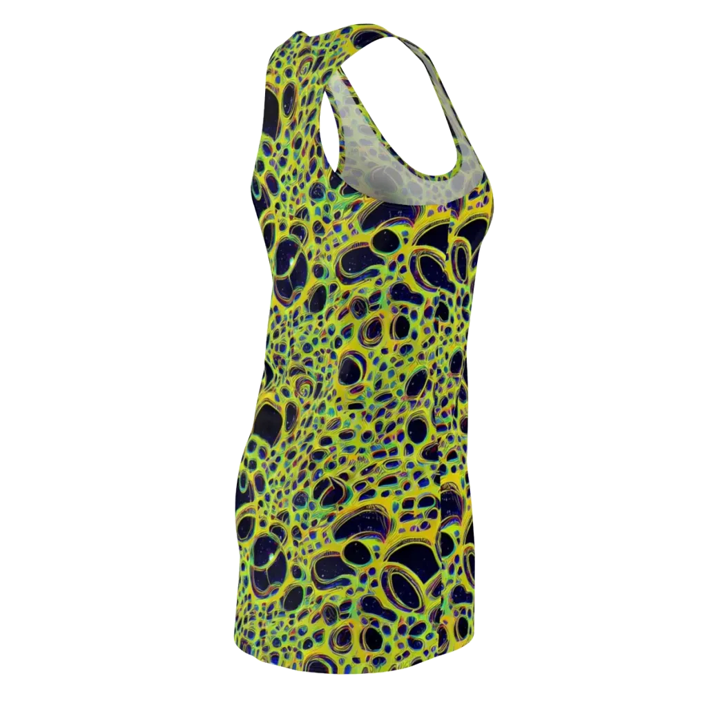 Acidic Nebula on Racerback Dress — Back Side