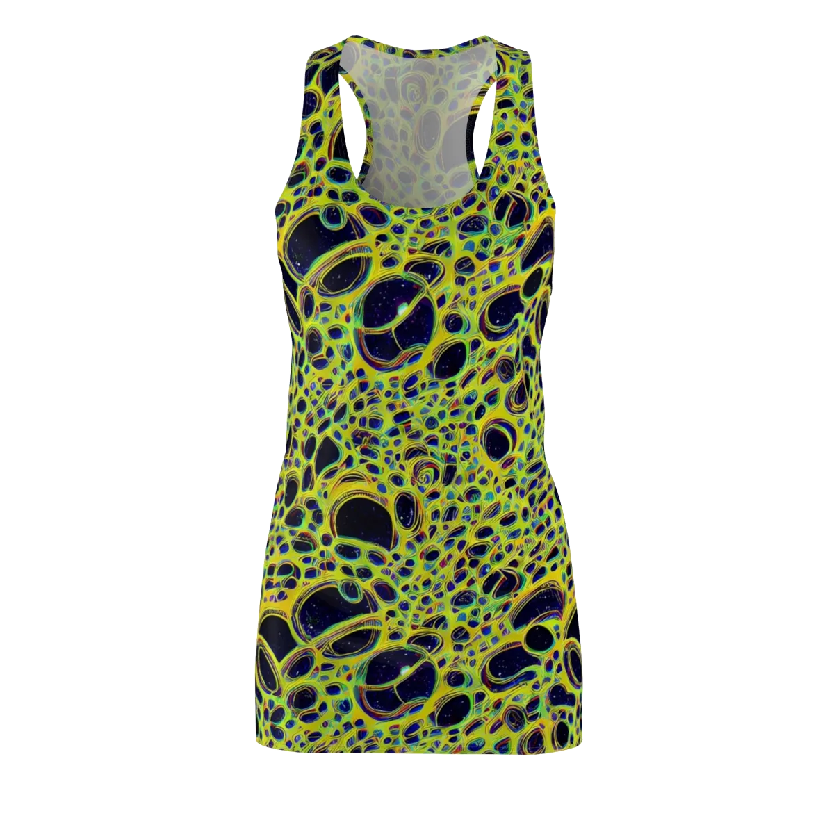 Acidic Nebula on Racerback Dress — Front
