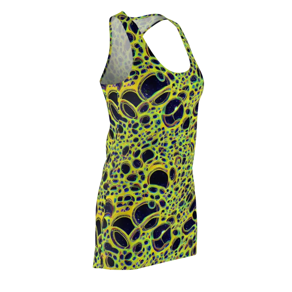 Acidic Nebula on Racerback Dress — Front Side