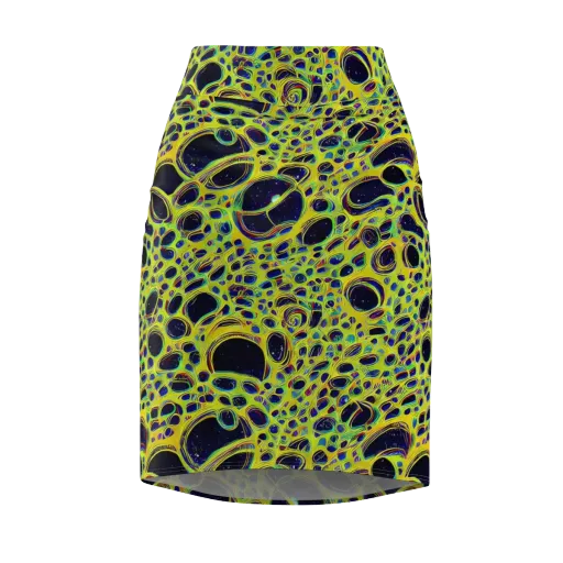 Acidic Nebula on a Pencil Skirt