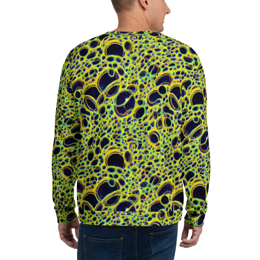 Acidic Nebula on Sweatshirt — Back