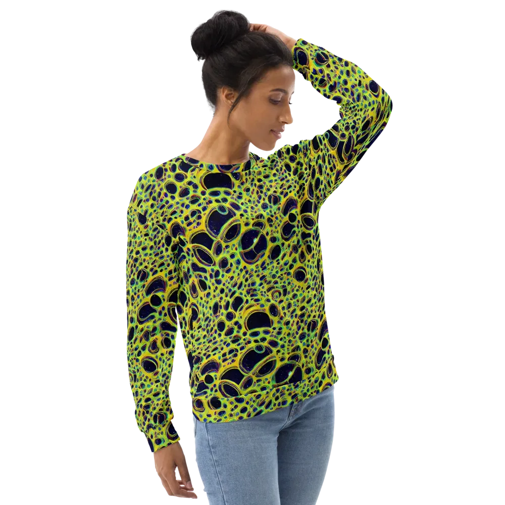 Acidic Nebula on Sweatshirt — Right Front