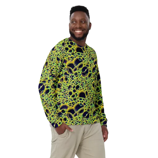Acidic Nebula on a Sweatshirt