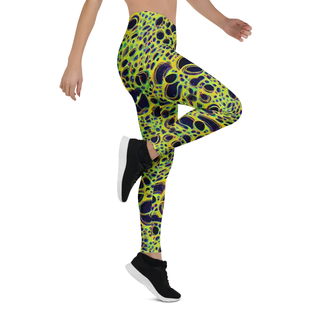 Acidic Nebula on Leggings — Right