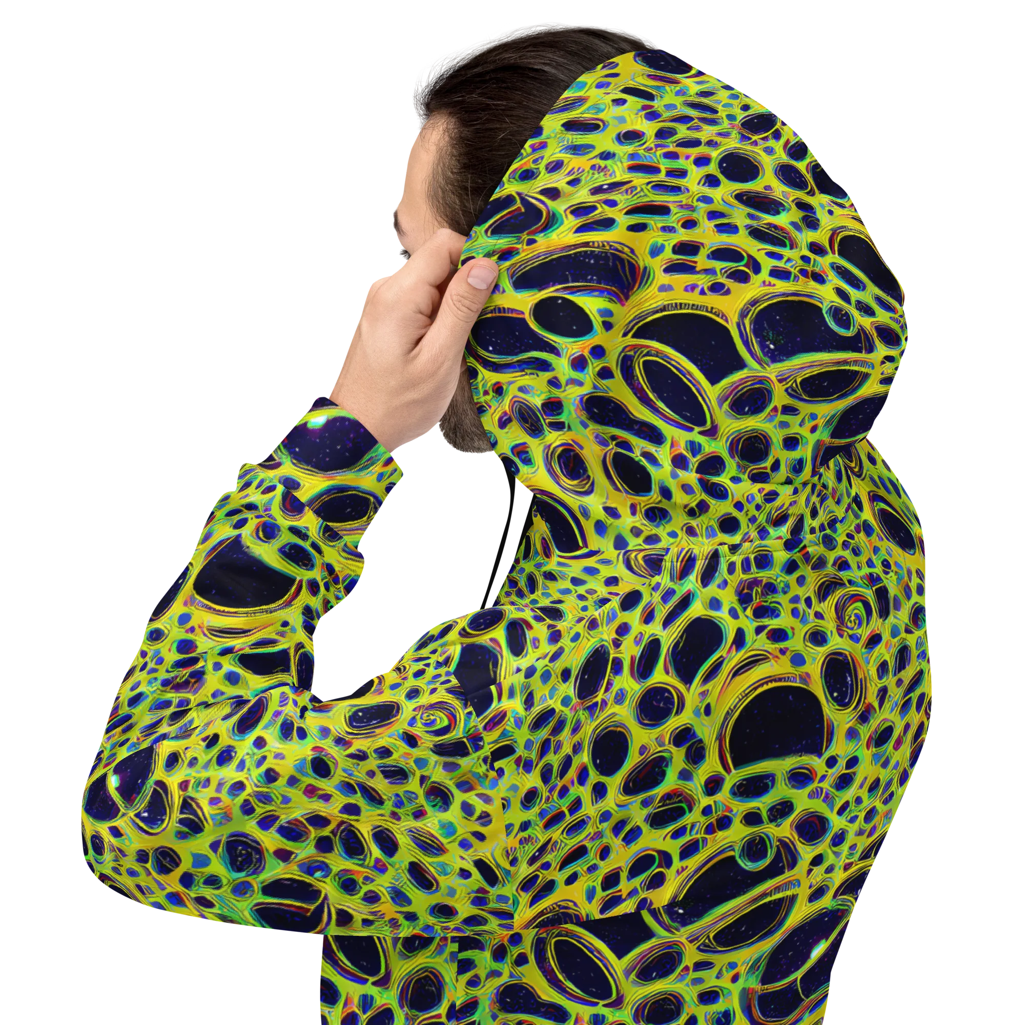 Acidic Nebula on Hoodie — Back