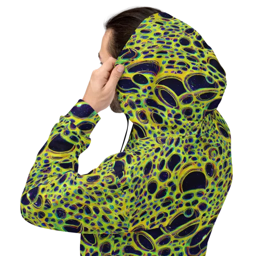 Acidic Nebula on a Hoodie