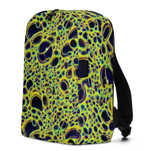 Acidic Nebula on a Minimalist Backpack