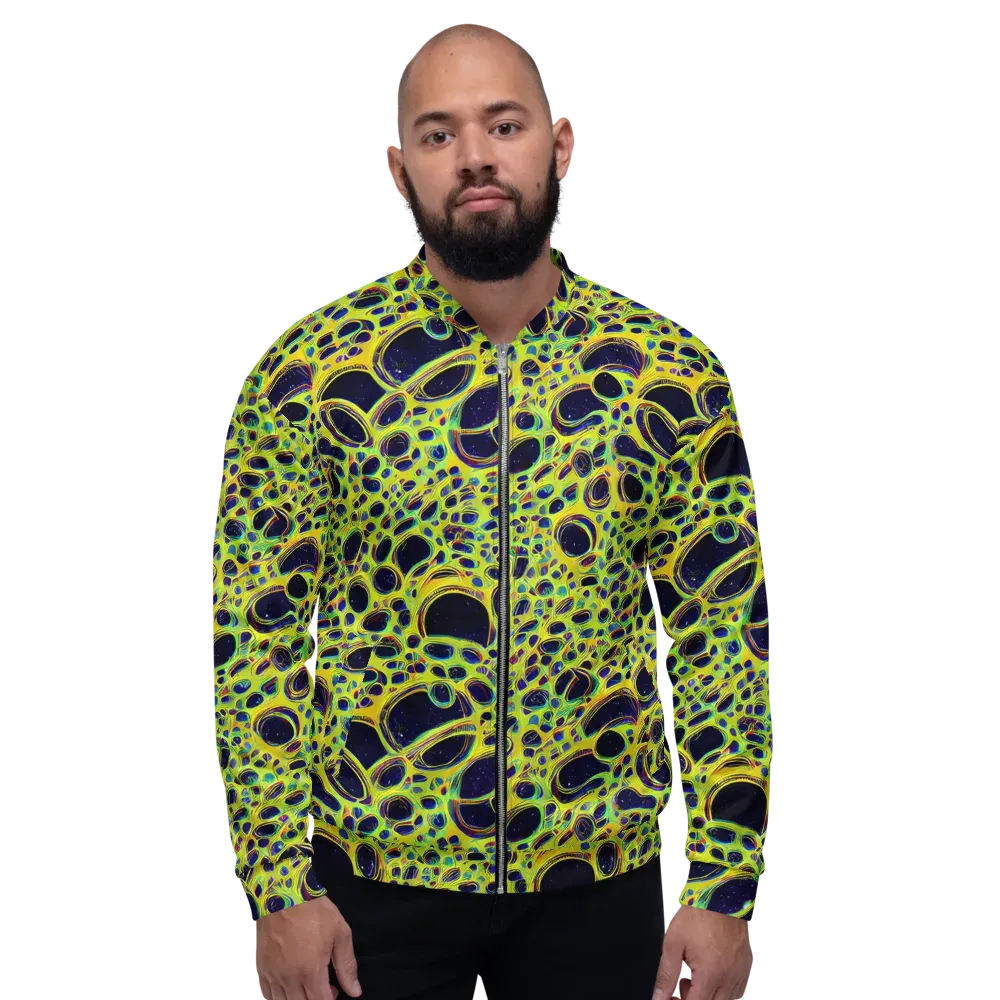 Acidic Nebula on Bomber Jacket — Front