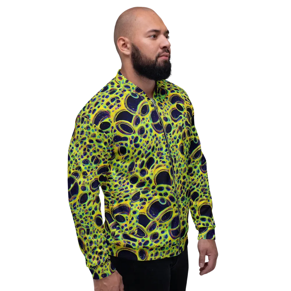 Acidic Nebula on Bomber Jacket — Right
