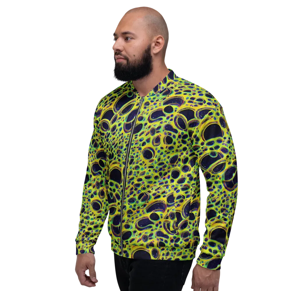 Acidic Nebula on Bomber Jacket — Left