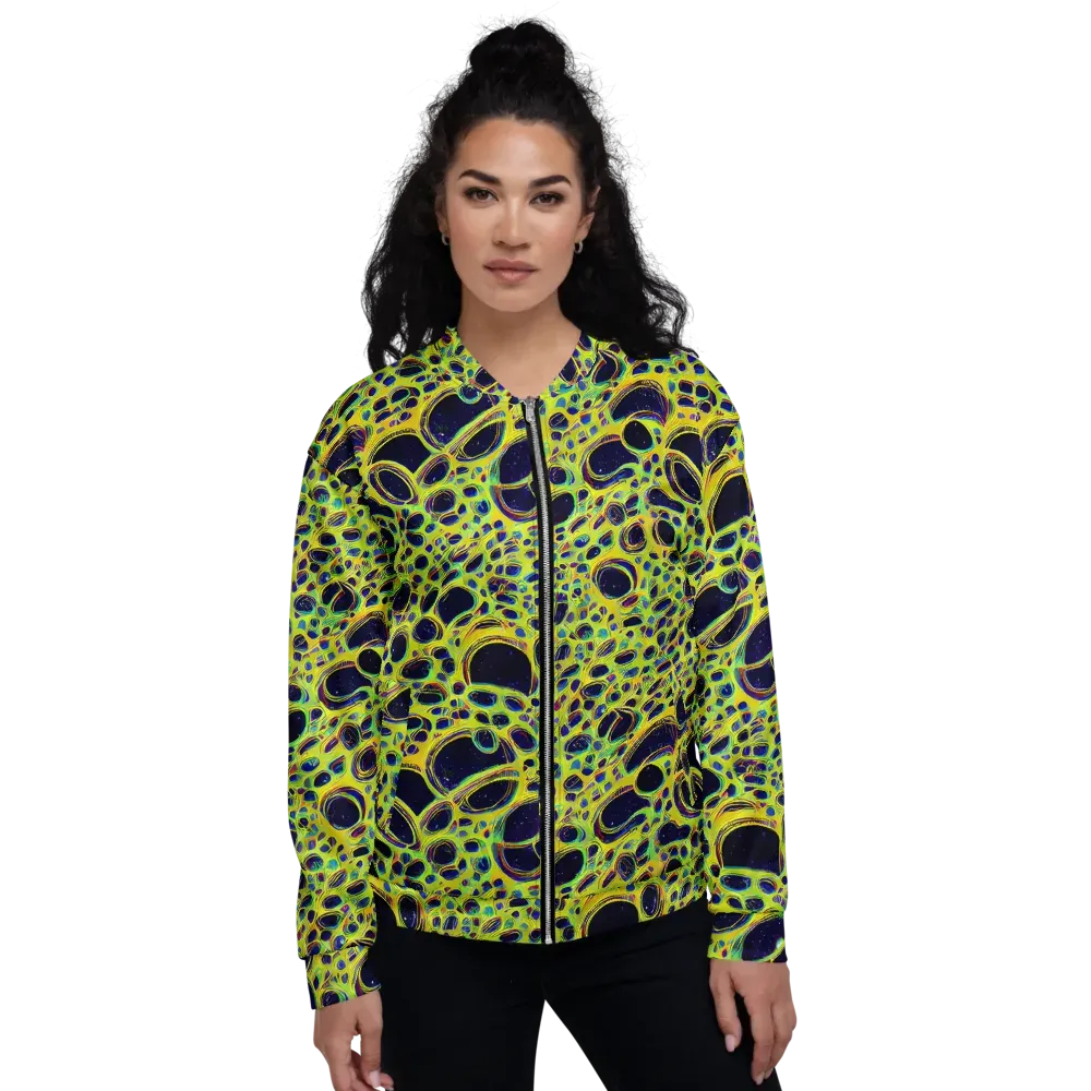 Acidic Nebula on Bomber Jacket — Front