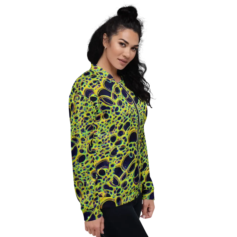 Acidic Nebula on Bomber Jacket — Right
